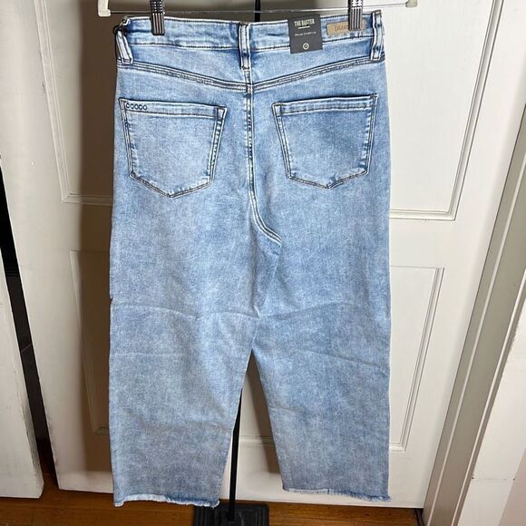 Blank NYC The Baxter Rib Cage Straight Leg Raw Hem Jeans NWT Size 28 - Picture 6 of 8